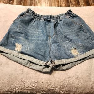 SHEIN 1X Jean Shorts